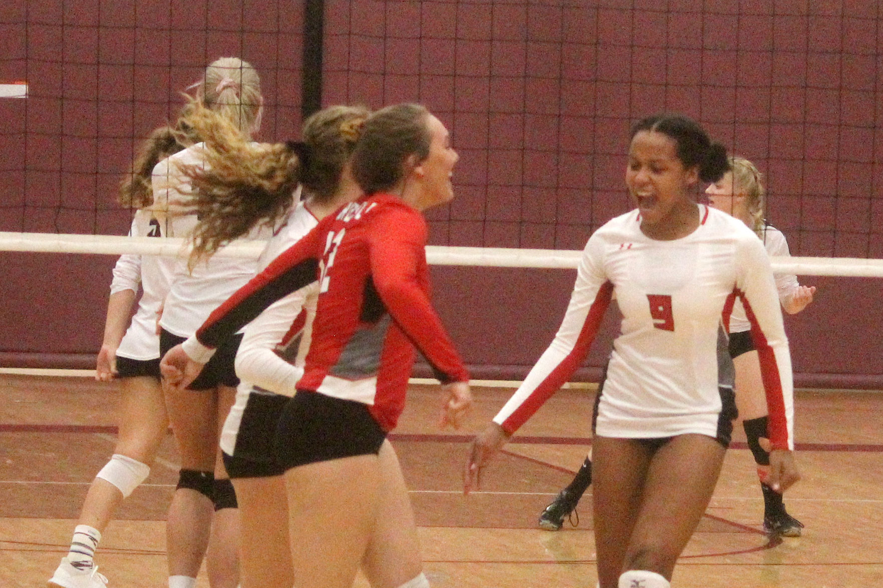 Chippewa Falls at Menomonie volleyball 9-12-19